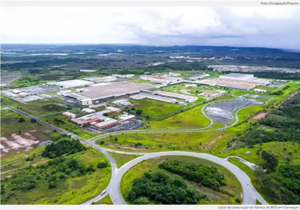 BYD anuncia início da produção na Bahia para junho, em meio a ação por suspeita de trabalho escravo